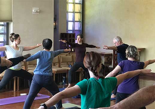 Yoga in the Chapel